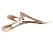 Fancy Rose Gold Fashion Rhinestone Brooches & Pins