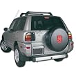 Global Accessories 01500-224; Spare Tire Cover With NC State Logo