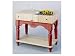 John Boos & Co. American Heritage Collection Barn Red Calais 42x24x7-in.