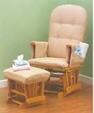 Classic Glider Chair and Footstool