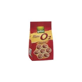 Gullon Mini O2 Choc Crm Sandwch Cooki (Economy Case Pack) 3.5 Oz (Pack of 12)