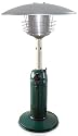 Garden Sun GS3000GN Table Top 11,000 BTU Propane Powered Patio Heater With Push Button Ignition, Green