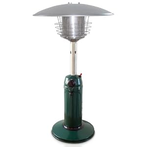Garden Sun GS3000GN Table Top 11,000 BTU Propane Powered Patio Heater With Push Button... by Garden Sun