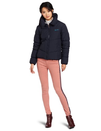Bench Women's Steppe Puffer Coat, Total Eclipse, Large On Sale