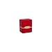 Ultra Pro Satin Deck Box (Red) - Ideal for YuGiOh!, Pokemon, Magic: The Gathering, World of Warcraft Trading Card Games