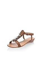 Bueno Sandalias planas (Marrón)