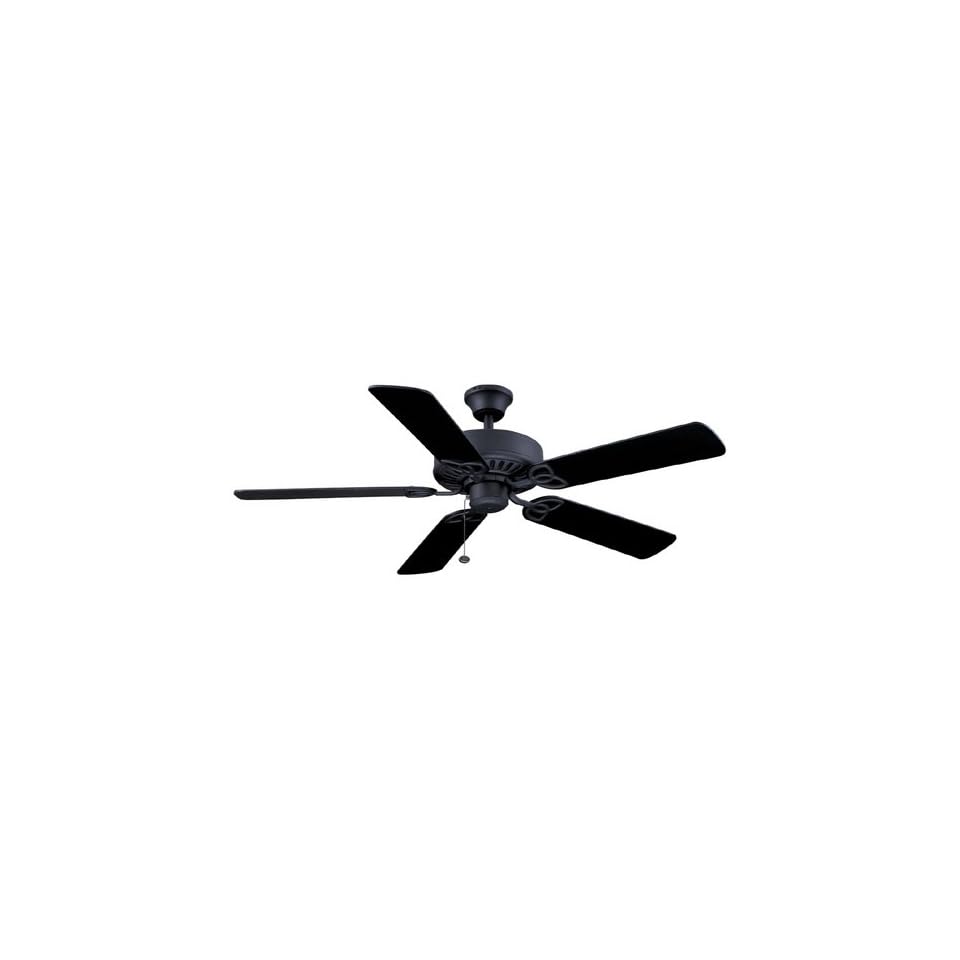 Harbor Breeze 52 Classic Style Matte Black Ceiling Fan Reversible