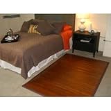 CONTEMPORARY CHOCOLATE Bamboo Rug, 5 x 8
