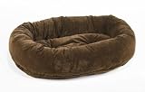 Bowser Donut Bed- Walnut Microvelvet-Extra Small