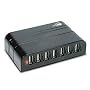 7-Port USB 2.0 Hub, Black