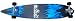 Krown Blue Flame Complete Longboard Skateboard
