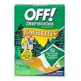 Off! Deep Woods Insect Repellent Towelettes 12ea