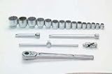 31g%2B6horITL. SL160  20 Piece Tool Set with TB 49 Metal Tool Box per 1