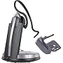 Jabra GN9350e Dual-Connection Wireless Headset for Desk and IP Telephony with Handset Lifter (9326-617-205)