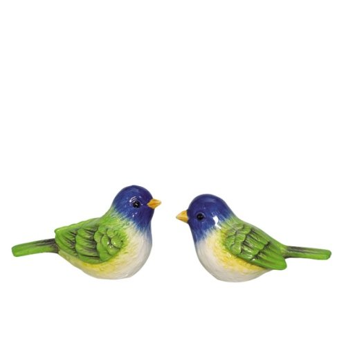 Bunting Bird Salt and Pepper Shakers