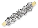 Diamond Set Half Eternity Ring