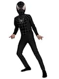 Black Suited Spiderman Halloween Child Costume