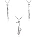 Silver Plated Woodwinds Musical Instrument Necklace