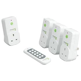 Energenie Remote Control Sockets (Pack of 4)