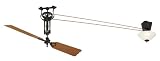 Fanimation FP20BL Brewmaster Long Neck Fan Black 52 Includes FP1022OW Blades and G459 Light