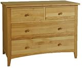 Harvard Solid Oak 2/2 Chest of Drawers