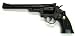 クラウンモデル No.13220　S&W M29 .44マグナム 8インチ ブラック 　18才以上用ホップアップエアリボルバー