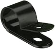 Install Bay BCC12 1/2-Inch Cable Clamp, Black (100-Pack)