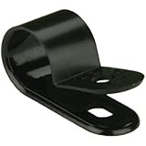 Install Bay BCC12 1/2-Inch Cable Clamp, Black (100-Pack)