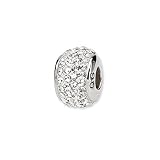 April Birthstone, Swarovski Crystal Charm for Pandora, Expression & most 3mm bracelets