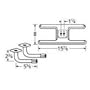 Music City Metals 10502-74102 Stainless Steel Burner Replacement for Gas Grill Model Turco 63841