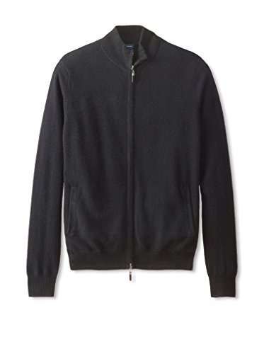 Thirty Five Kent Men's Cashmere Solid Full Zip