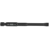 Klein 1/4" Slotted Power Drivers - 3-1/2" SL14355