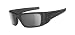 Oakley Men's Fuel Cell Polarized Sunglasses,Matte Black Frame/Grey Lens,one size