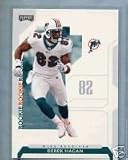 2006 Playoff NFL Playoffs 102 Derek Hagan - Rookie Card (RC) / Miami Dolphins / Football Cards - In Protective Top Loader - Sports Trading Cards Collecting