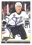 Bob Beers, Tampa Bay Lightning, 1993 Topps Premier Autographed Card