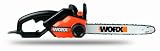 WORX WG303 16-Inch 3.5 HP 14.5 Amp Electric Chain Saw