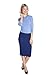 ESTEEZ Women's Bodycon Pencil Skirt - Below Knee Length