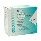 GAUZE PADS NON ADHERING 3 X 4" 100/BOX"