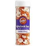 Wilton Jumbo Ghosts sugar-sprinklers