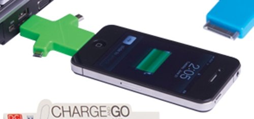 Charge & Go Multi-use USB Phone Charger by Decor Craft - Choice of Colors, green
