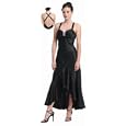 Satin Formal with Criss Cross Back