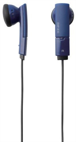 Elecom Inner Ear Type Stereo Headphone Ear Phone (Navy)