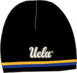 UCLA Bruins One Size Fits All UCLA Short Beanie - Black NCAA Hats