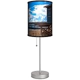 Lamp-In-A-Box SPS-FAR-SDSE2 Featured Artists - Sean Davey "Seal Beach 2" Sport Silver Lamp