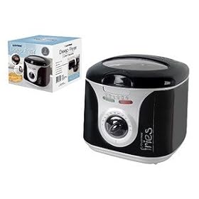 Lloytron 2.0Ltr Family Deep Fryer - Black / Silver