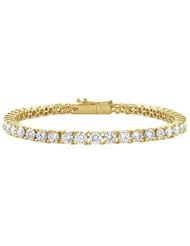 Diamond Tennis Bracelet 18K Yellow Gold - 4.00 CT Diamonds