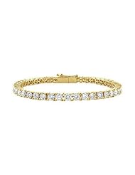 Tennis Bracelet Four Carat Diamonds Complete Diamond Tennis Bracelet
