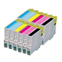 12 x Kompatible Druckerpatronen f�r Epson Stylus Photo PX 720WD - Schwarz / Cyan / Photocyan / Gelb / Magenta / Photomagenta - PATRONEN MIT NEUESTEN CHIP - Kein Umbau und resetten des alten Chips mehr n�tig - Kein Adapter notwendig - Einfach einsetzen und drucken mit F�llstandsanzeige