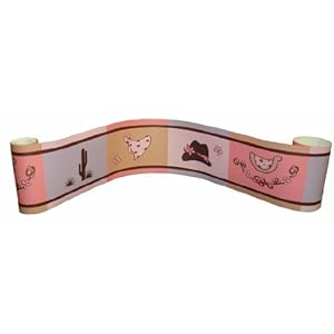 Wall Border For Western Cowgirl Baby Bedding Set By Sisi