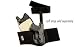 Galco Ankle Glove Ankle Holster Right Hand Black Glock 26/27 with Crimson Trace LaserGuard